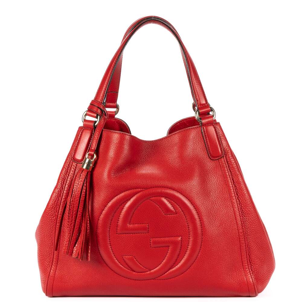 Gucci Soho Shoulder Bag Leather Medium #333790G13B